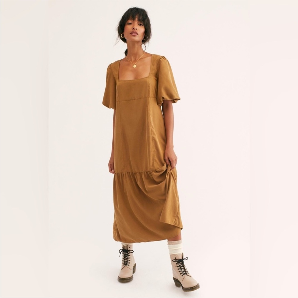 Free People ruffle dress